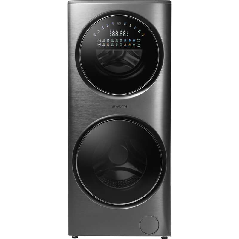 Skyworth 5кг+10кг/7кг хатаагчтай, давхар угаагчтай /S15401ADY/ бүрэн автомат угаалгын машин