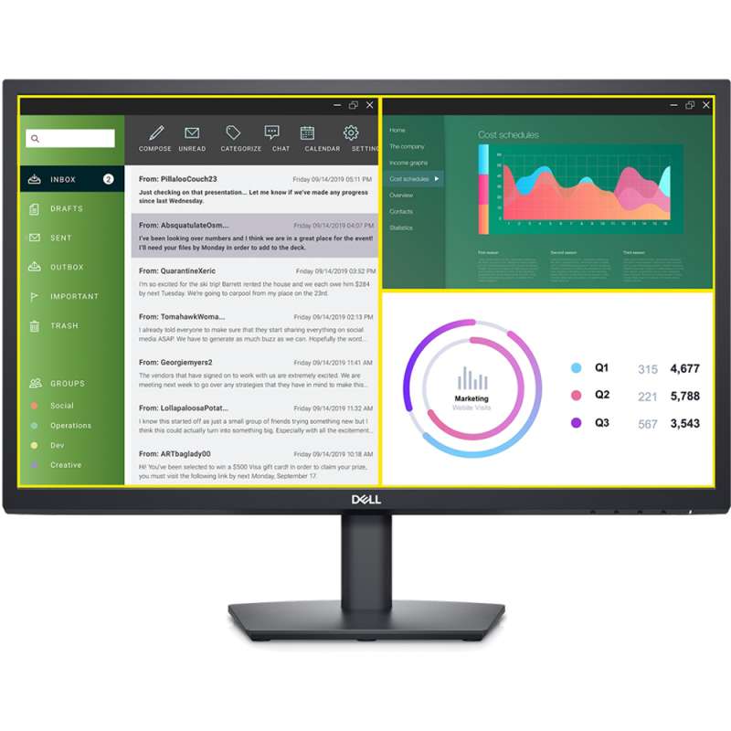 Dell 23,8inch display /E2423H/